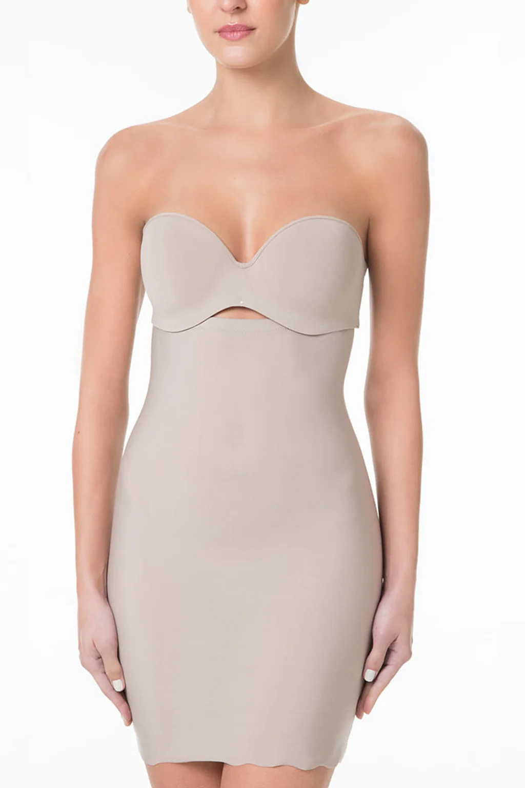 Microfiber Waist Slimming Semi Dress Body - Image 5