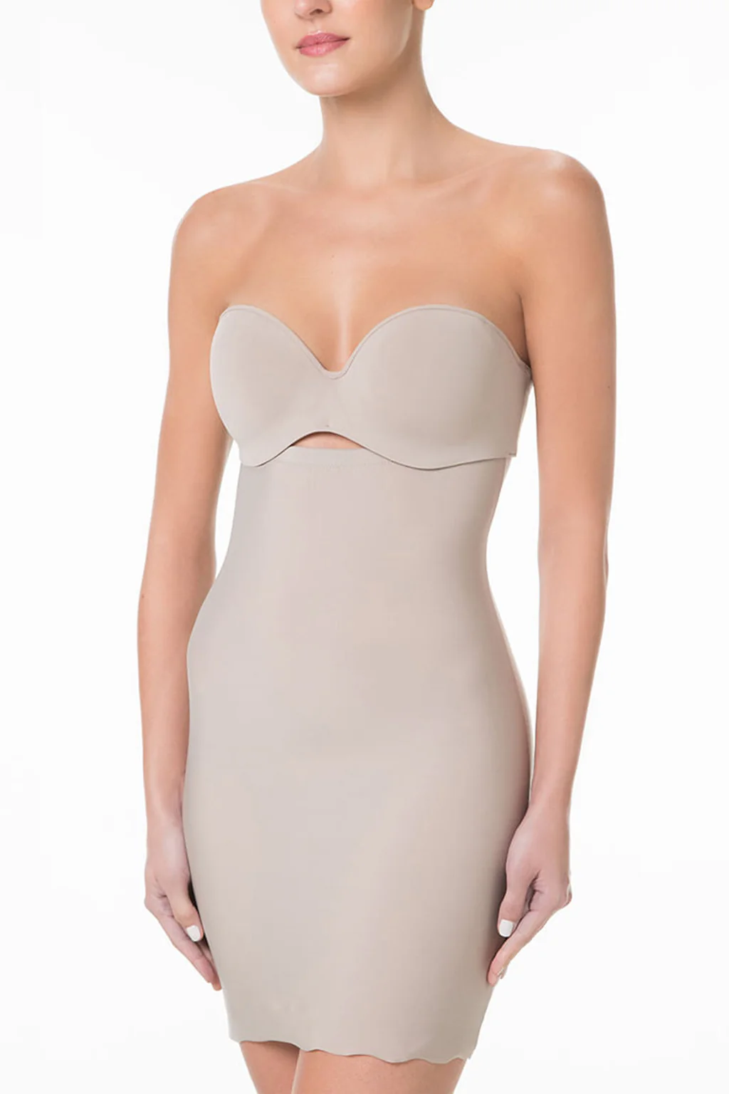Microfiber Waist Slimming Semi Dress Body - Image 6
