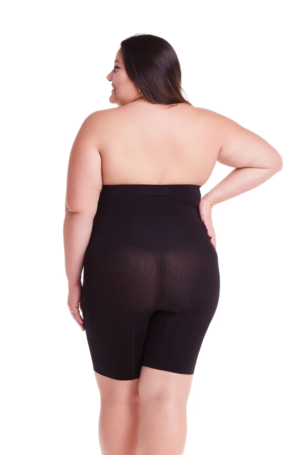 Slim Compression Waist Sculpting Invisible Bermuda - Image 10