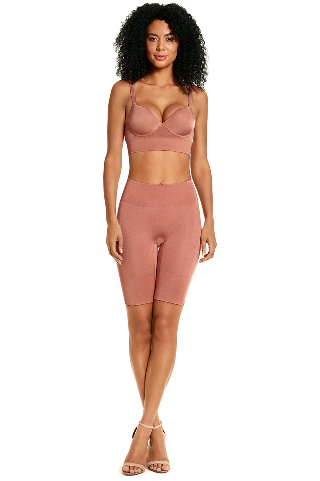 Make Up Skin Double Waist Thigh Slimming Bermuda - Image 15