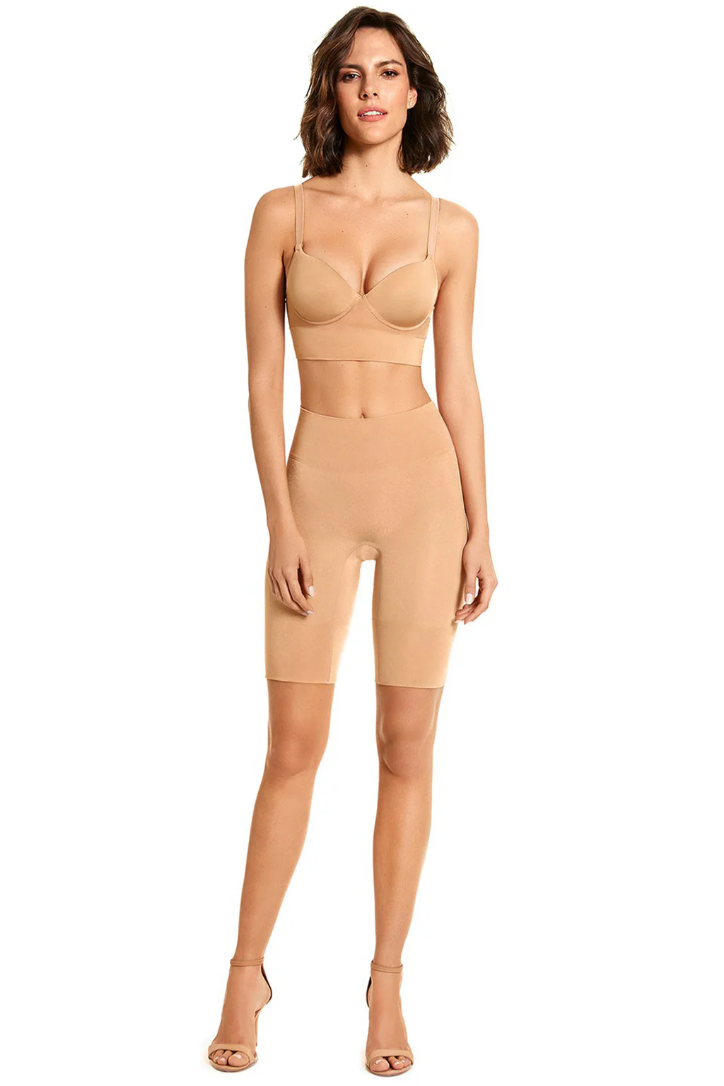 Make Up Skin Double Waist Thigh Slimming Bermuda - Image 23