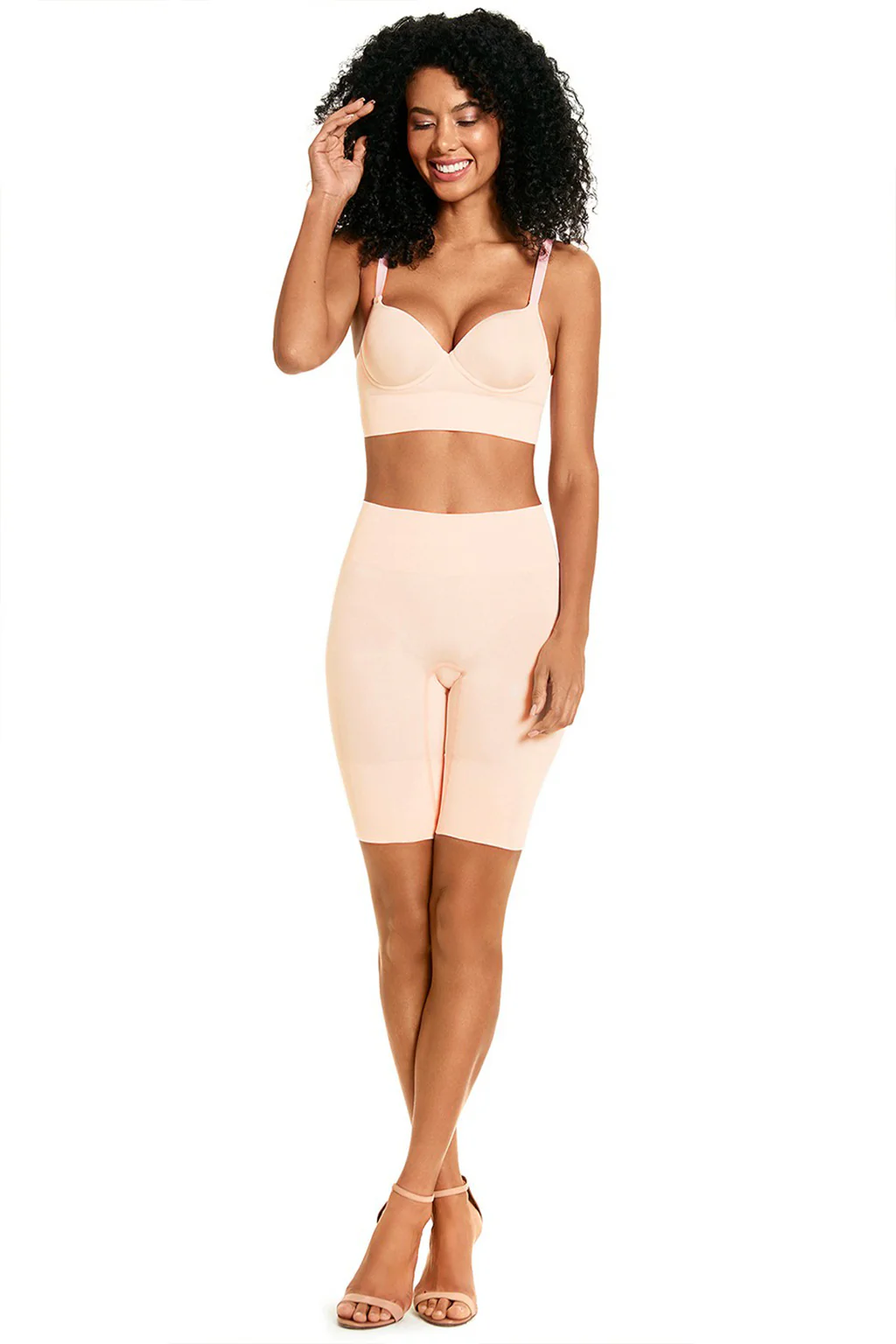 Make Up Skin Double Waist Thigh Slimming Bermuda - Image 28